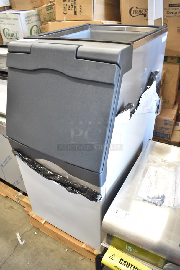 BRAND NEW! 2021 Scotsman B322S Stainless Steel Commercial Ice Bin. 370 lb. - Image 3 of 9