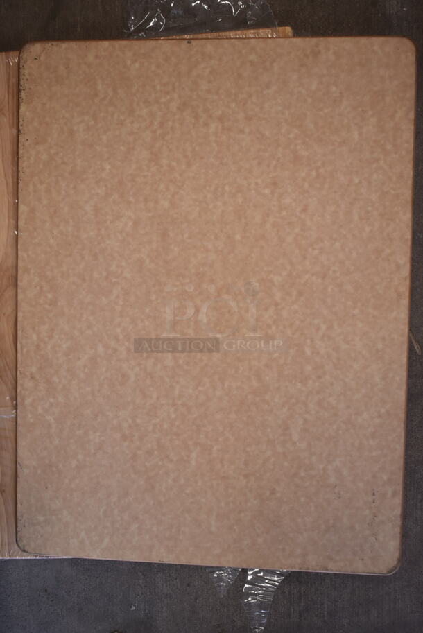 4 BRAND NEW SCRATCH AND DENT! Cutting Boards Including Choice 24" x 16" x 1 3/4" Wood Cutting Board with Squared Edges - From Group (OD Kit) 177CST24BK, 2 Craster. 4 Times Your Bid! - Image 7 of 7