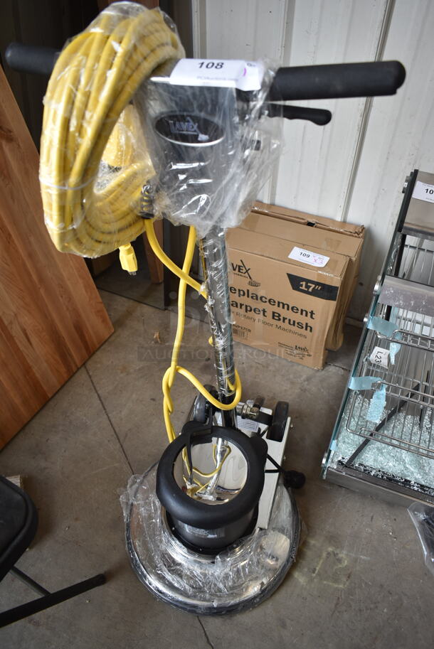 BRAND NEW SCRATCH AND DENT! 2024 Lavex 978LAVP17A 17" Single Speed Rotary Floor Machine - 175 RPM. 110-120 Volts, 1 Phase. Tested and Working! - Image 2 of 6