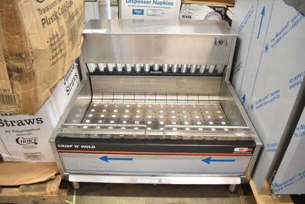 BRAND NEW! Carter Hoffmann CNH28 Stainless Steel Commercial Countertop Crisp N Hold Fry Warmer Dump Station. 208 Volts, 1 Phase.   - Image 2 of 7