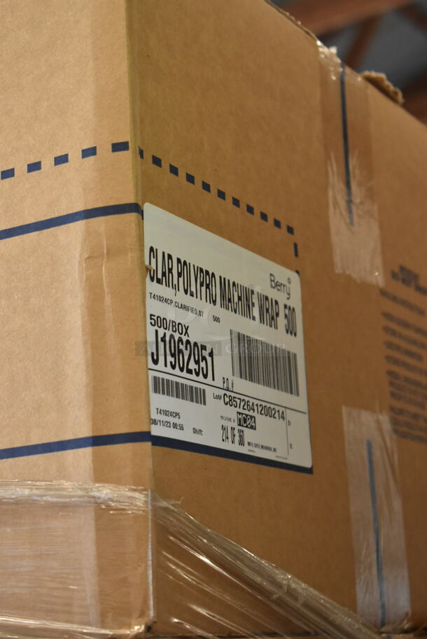 PALLET LOT of 8 BRAND NEW Boxes of Berry T41024CP 24 oz 410 Round Container. 8 Times Your Bid! - Image 3 of 4