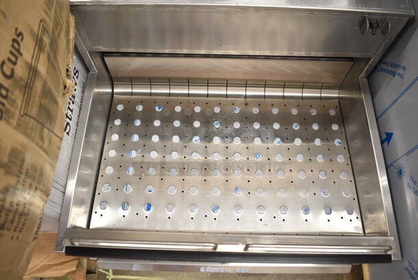 BRAND NEW! Carter Hoffmann CNH28 Stainless Steel Commercial Countertop Crisp N Hold Fry Warmer Dump Station. 208 Volts, 1 Phase.   - Image 3 of 7