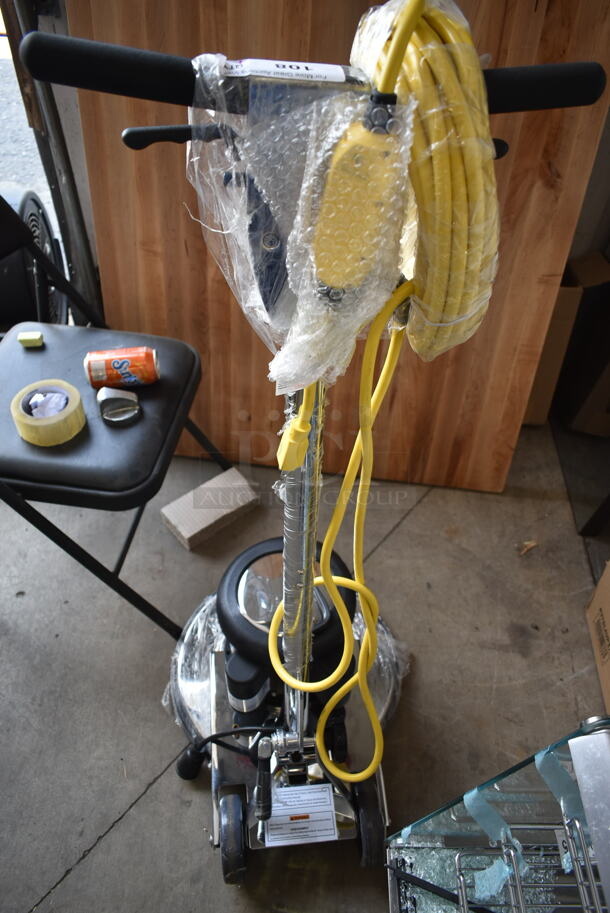 BRAND NEW SCRATCH AND DENT! 2024 Lavex 978LAVP17A 17" Single Speed Rotary Floor Machine - 175 RPM. 110-120 Volts, 1 Phase. Tested and Working! - Image 4 of 6