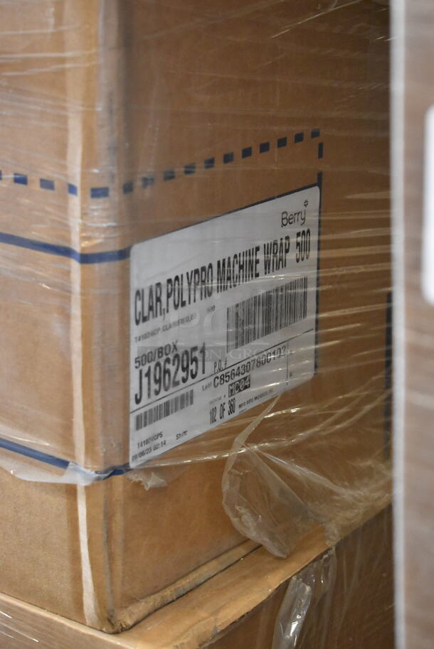 PALLET LOT of 16 BRAND NEW Boxes of Berry T41024CP 24 oz 410 Round Container. 16 Times Your Bid!  - Image 3 of 4