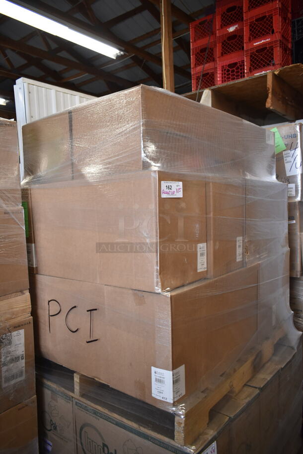 PALLET LOT of 15 BRAND NEW Boxes of Sabert 75116B500 Black 16 oz. Small Round Container. 15 Times Your Bid!  - Image 2 of 3