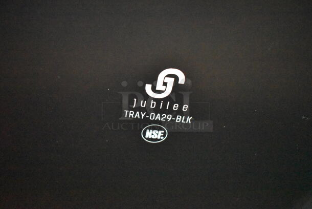 3 BRAND NEW SCRATCH AND DENT! Jubilee TRAY-OA29-BLK Oval Serving Trays. 3 Times Your Bid! - Image 4 of 4