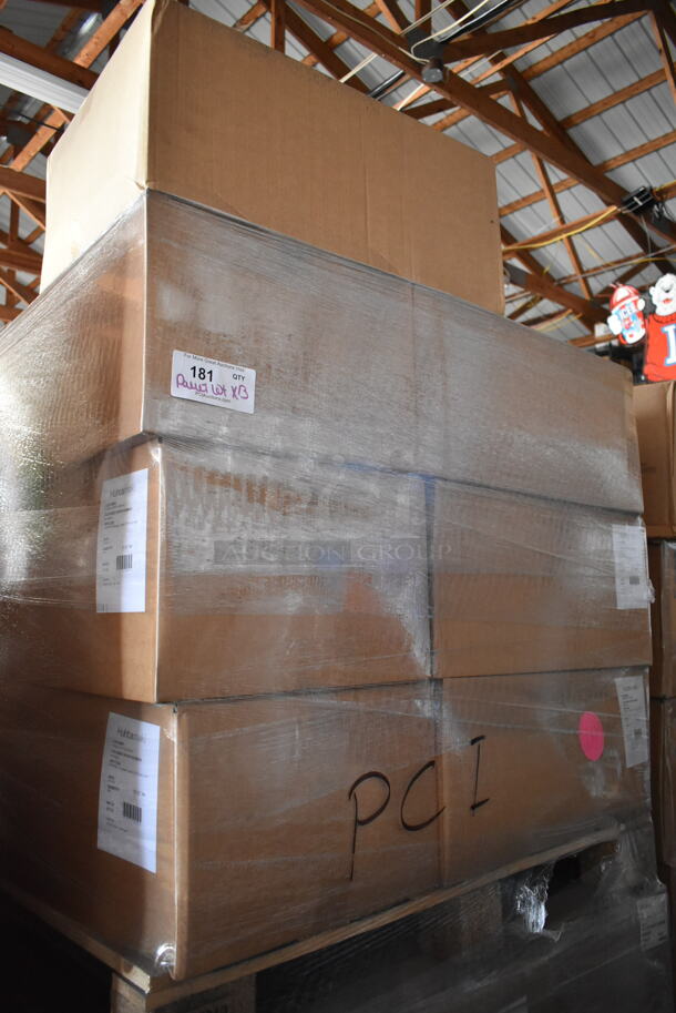 PALLET LOT of 13 BRAND NEW Boxes of Huhtamaki HBCP0037 Pillowpack Large. 13 Times Your Bid!  - Image 2 of 5