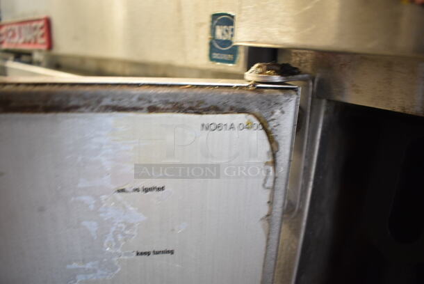 Cecilware Stainless Steel Commercial Floor Style Natural Gas Powered Deep Fat Fryer.  - Image 5 of 5