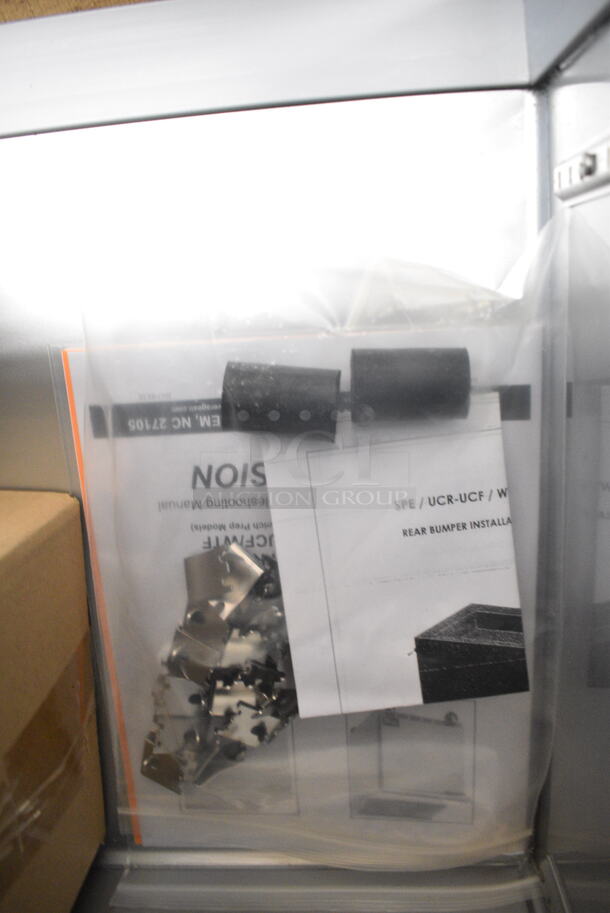 BRAND NEW! Beverage Air UCR48AHC Stainless Steel Commercial 2 Door Undercounter Cooler. 115 Volts, 1 Phase. Tested and Working! - Image 5 of 8