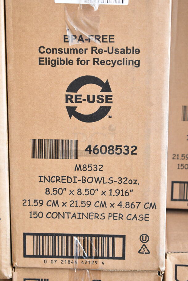 PALLET LOT of 30 BRAND NEW Boxes of Pactiv EH8-9160 Hinged 6" Hexware Container. 30 Times Your Bid! - Image 4 of 4