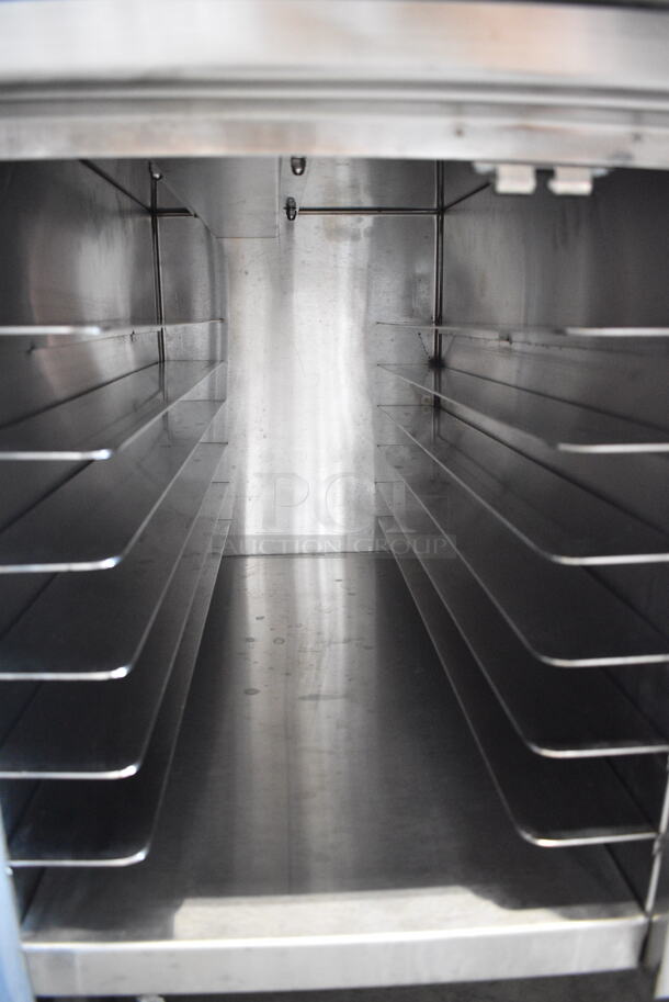 Groen TDB-20 Stainless Steel Commercial Countertop Electric Powered 20 Quart Steam Tilting Kettle. 208 Volts, 3 Phase.  - Image 5 of 10