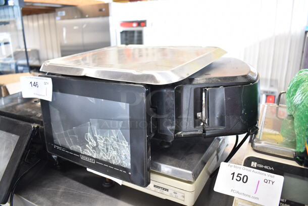 Hobart HTi Metal Commercial Countertop Food Portioning Scale. 120/208-240 Volts, 1 Phase. Tested and Working! - Image 2 of 8