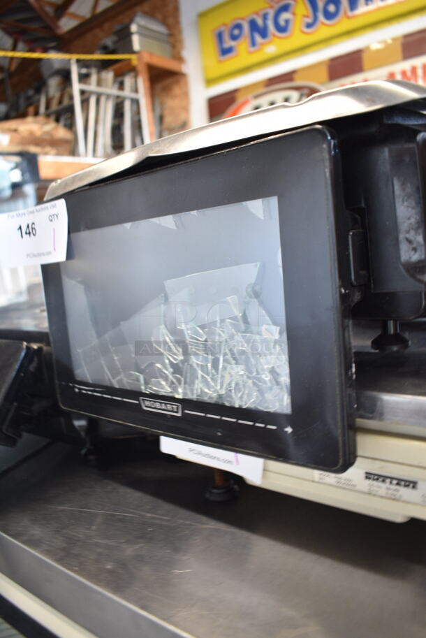 Hobart HTi Metal Commercial Countertop Food Portioning Scale. 120/208-240 Volts, 1 Phase. Tested and Working! - Image 3 of 8