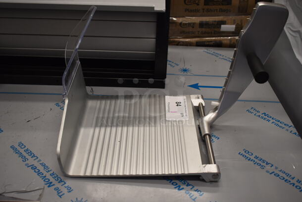 BRAND NEW SCRATCH AND DENT! Stainless Steel Carriage for Meat Slicer.  - Image 3 of 6