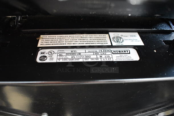 Hobart HTi Metal Commercial Countertop Food Portioning Scale. 120/208-240 Volts, 1 Phase. Tested and Working! - Image 8 of 8