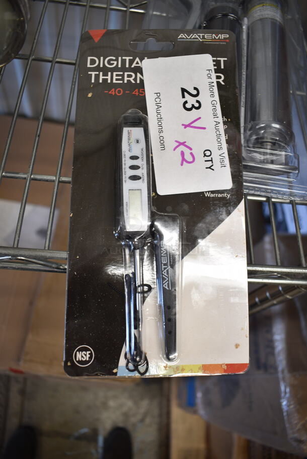 2 BRAND NEW! Items; Pittsburgh Mini Grease Gun w Cartridge and Avatemp Digital Thermometer. 2 Times Your Bid!  - Image 3 of 6
