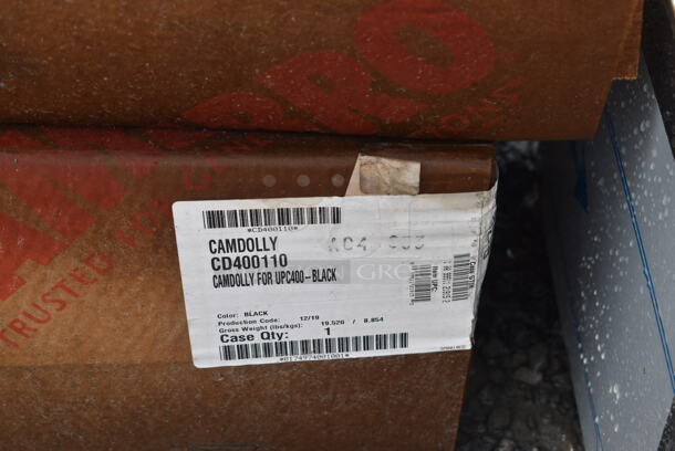 2 BRAND NEW! Cambro CD400110 Black Camdolly for Cambro UPC 400. 2 Times Your Bid!  - Image 3 of 4