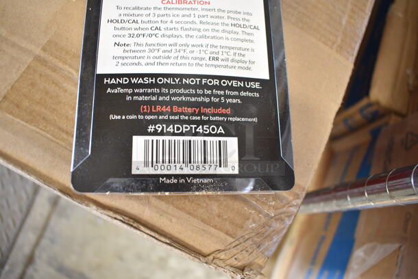 2 BRAND NEW! Items; Pittsburgh Mini Grease Gun w Cartridge and Avatemp Digital Thermometer. 2 Times Your Bid!  - Image 4 of 6