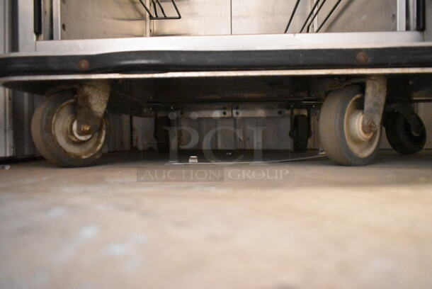 Wittco 1826-15BC Stainless Steel Commercial 2 Half Size Door Reach In Heated Holding Cabinet on Commercial Casters. 120 Volts, 1 Phase. Tested and Working! - Image 3 of 6