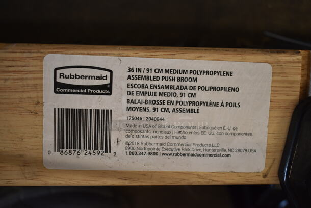 BRAND NEW SCRATCH AND DENT! 
 Rubbermaid 36" Push Broom - Image 4 of 4
