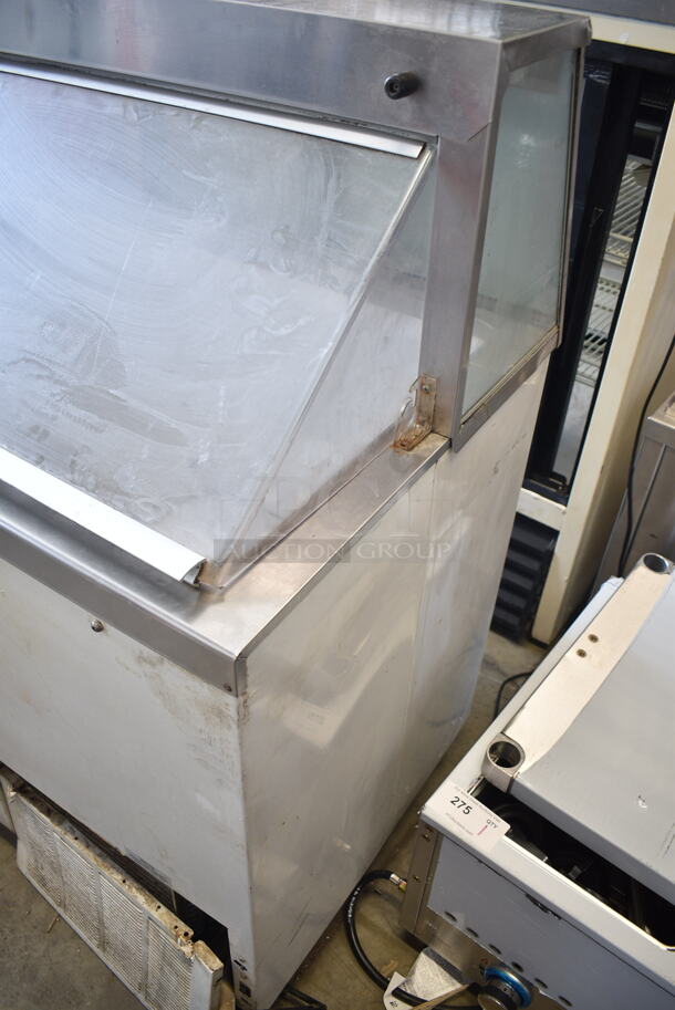 8HR Metal Commercial Floor Style Ice Cream Dipping Cabinet. 115 Volts, 1 Phase. Tested and Working! - Image 2 of 6