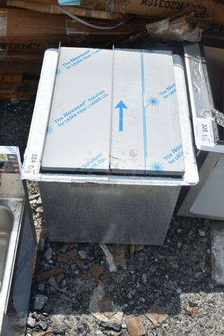 BRAND NEW! Stainless Steel Drop In Ice Bin w/ Lid. 