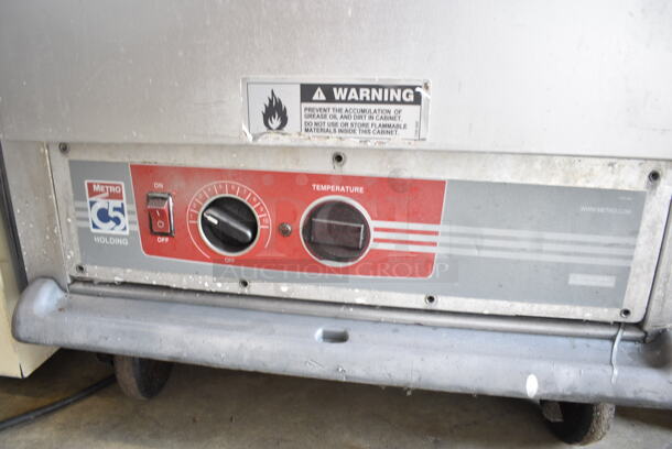 Metro C5 Metal Commercial Heated Holding Cabinet on Commercial Casters. 115 Volts, 1 Phase. Tested and Powers On But Does Not Get Warm - Image 5 of 7
