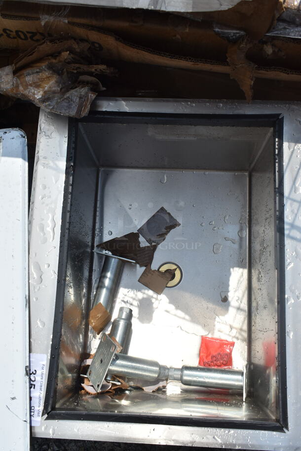 BRAND NEW! Stainless Steel Drop In Ice Bin w/ Lid.  - Image 4 of 5