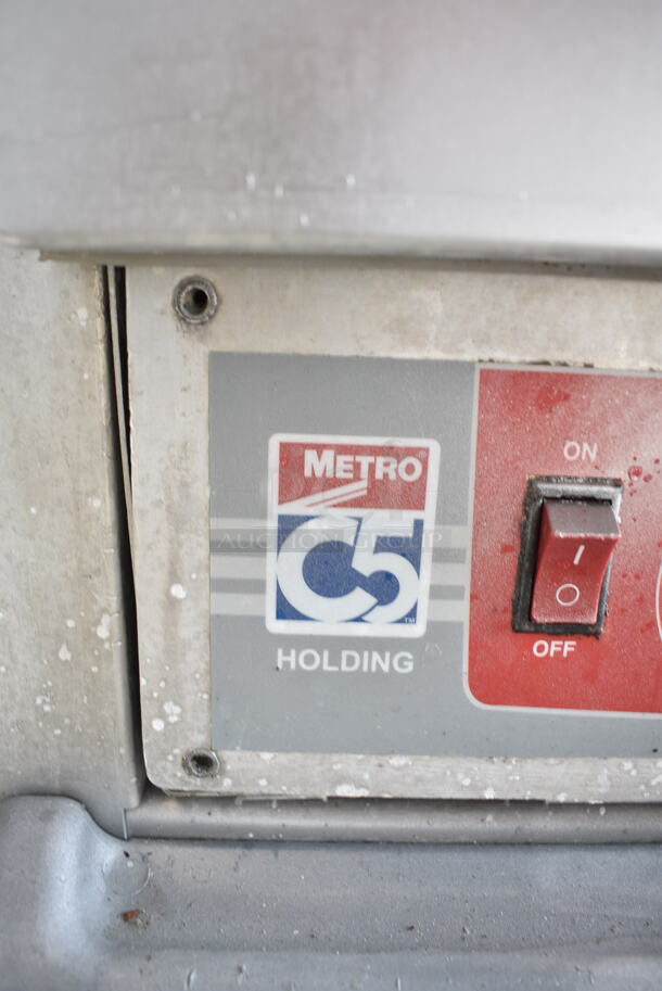 Metro C5 Metal Commercial Heated Holding Cabinet on Commercial Casters. 115 Volts, 1 Phase. Tested and Powers On But Does Not Get Warm - Image 6 of 7