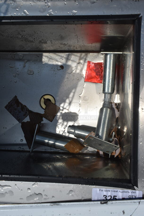 BRAND NEW! Stainless Steel Drop In Ice Bin w/ Lid.  - Image 5 of 5