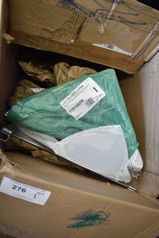 BRAND NEW SCRATCH AND DENT! Avantco 17813925N Replacement Lid / Cover for CP-88 Dipping Cabinets - Image 3 of 4