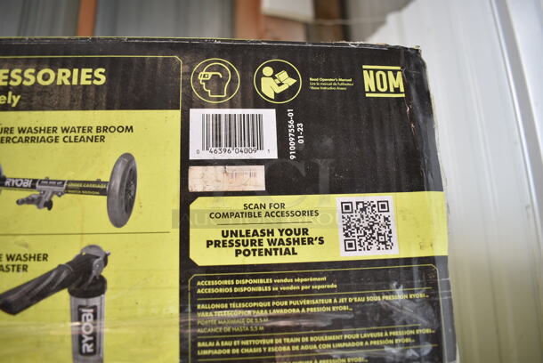 IN ORIGINAL BOX! Ryobi Electric Powered Pressure Washer. 115 Volts, 1 Phase.  - Image 3 of 4