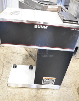 2018 Bunn VPR Stainless Steel Commercial Countertop 2 Burner Coffee Machine. 120 Volts, 1 Phase. 