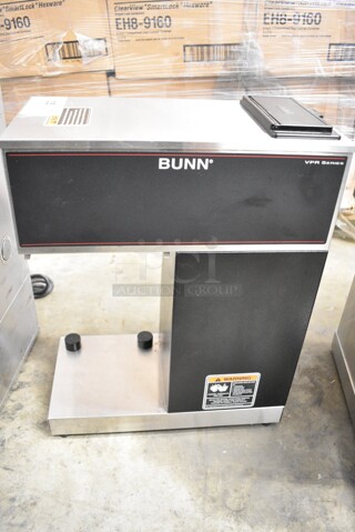 2018 Bunn VPR Stainless Steel Commercial Countertop 2 Burner Coffee Machine. 120 Volts, 1 Phase. 