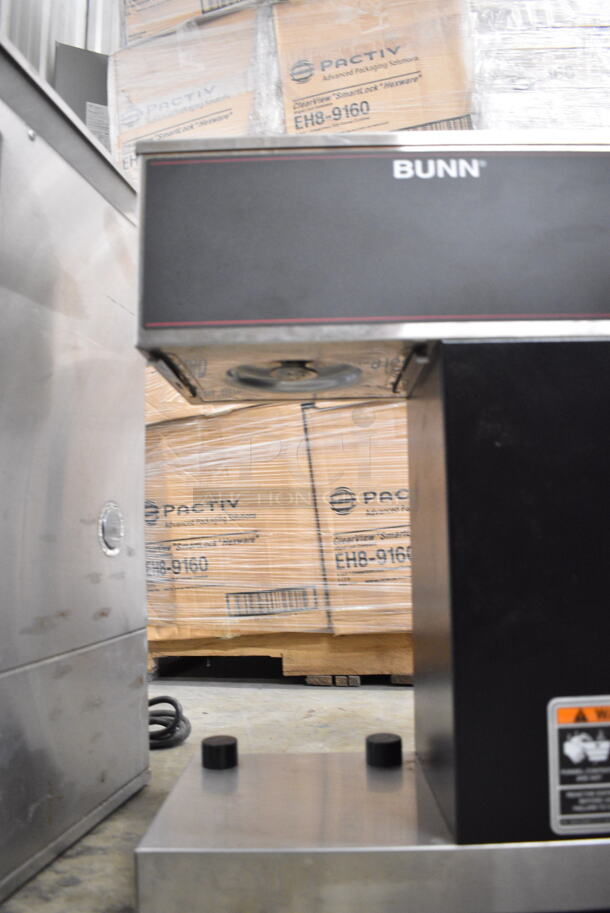 2018 Bunn VPR Stainless Steel Commercial Countertop 2 Burner Coffee Machine. 120 Volts, 1 Phase.  - Image 3 of 4