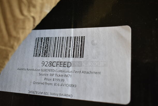 BRAND NEW SCRATCH AND DENT! AvaMix 928CFEED Continuous Feed Attachment - Image 6 of 6