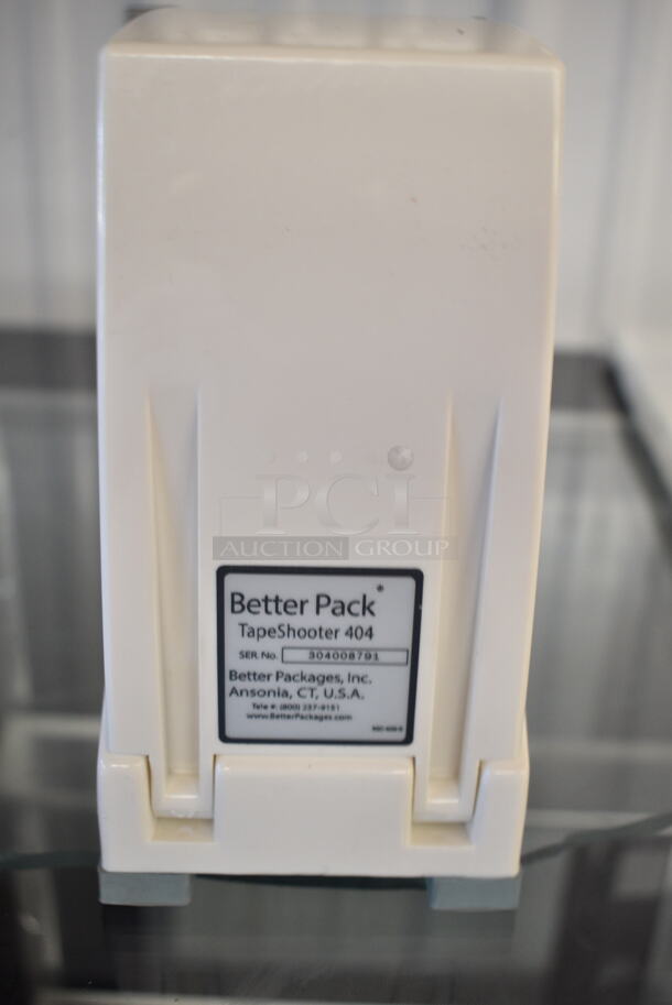 BRAND NEW SCRATCH AND DENT! Better Packages TapeShooter 404 1 1/2" Manual Water-Activated Tape Dispenser TS404 - Image 6 of 6