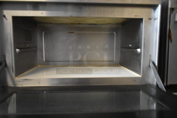 2016 Panasonic NE-3280 Stainless Steel Commercial Countertop Microwave Oven. 208/230 Volts, 1 Phase.  - Image 2 of 3