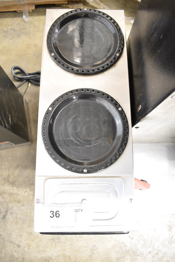 Bunn Stainless Steel Commercial Countertop 3 Burner Coffee Machine w/ Hot Water Dispenser. 120 Volts, 1 Phase. - Image 2 of 5