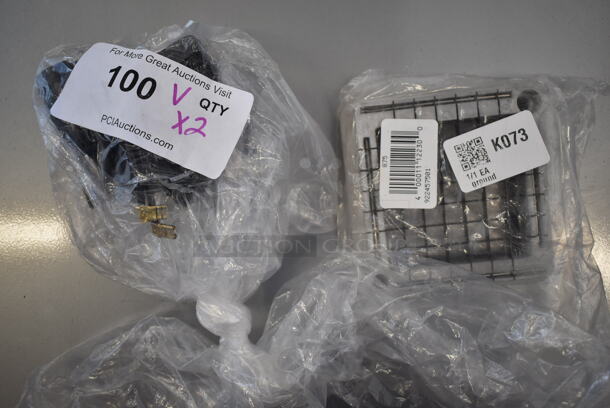2 BRAND NEW SCRATCH AND DENT! Items; Vollrath 45750-1 7/16" Blade Assembly for Vollrath Redco French Fry Cutters, Black Piece. 2 Times Your Bid!  - Image 2 of 6