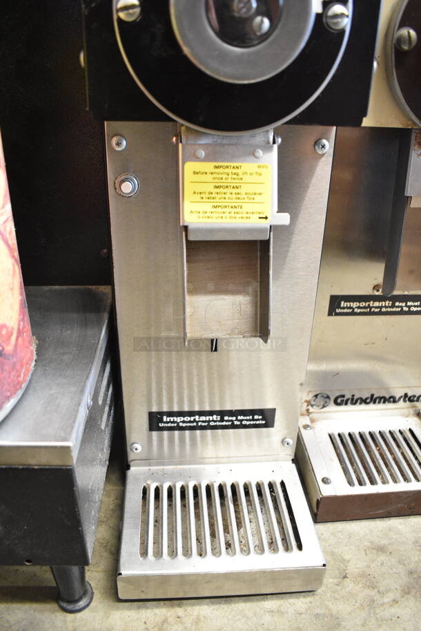 Grindmaster 875 Metal Commercial Countertop Coffee Bean Grinder. 115 Volts, 1 Phase. Tested and Working! - Image 3 of 5
