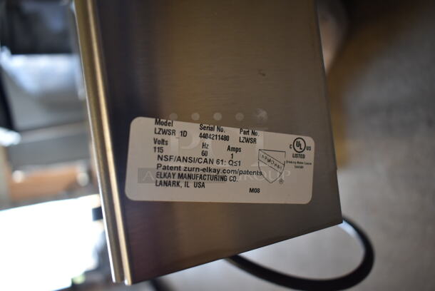 BRAND NEW SCRATCH AND DENT! Elkay LZWSR_1D Light Gray Filtered Bottle Filling Station Add-On Kit with Touchless Sensor Activation for Pushbar-Activated EZ Style Water Coolers - Image 4 of 4