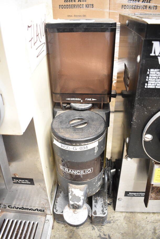 Rancilio MD50 Metal Commercial Countertop Espresso Bean Grinder. 115 Volts, 1 Phase. Tested and Working!  - Image 1 of 6