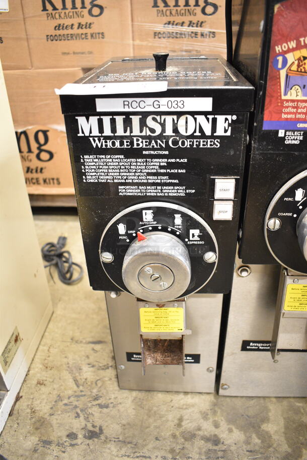 Grindmaster 810 Metal Commercial Countertop Coffee Bean Grinder. 115 Volts, 1 Phase. Tested and Working! - Image 1 of 5
