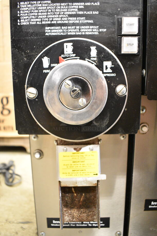 Grindmaster 810 Metal Commercial Countertop Coffee Bean Grinder. 115 Volts, 1 Phase. Tested and Working! - Image 3 of 5