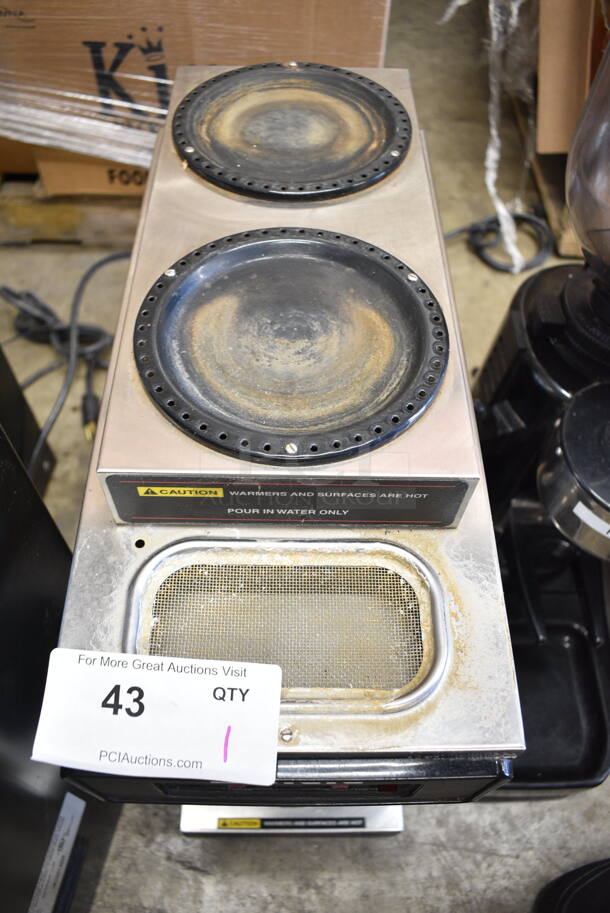Bunn VP17-3 Stainless Steel Commercial Countertop 3 Burner Coffee Machine. 120 Volts, 1 Phase. - Image 2 of 4