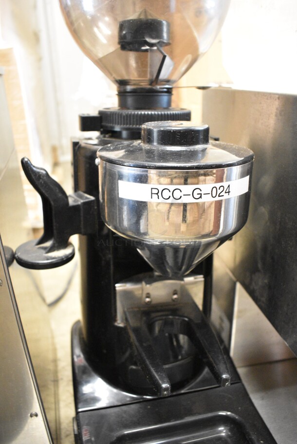 G Rossi RR55S Metal Commercial Countertop Espresso Bean Grinder. 115 Volts, 1 Phase. Tested and Working! - Image 2 of 4