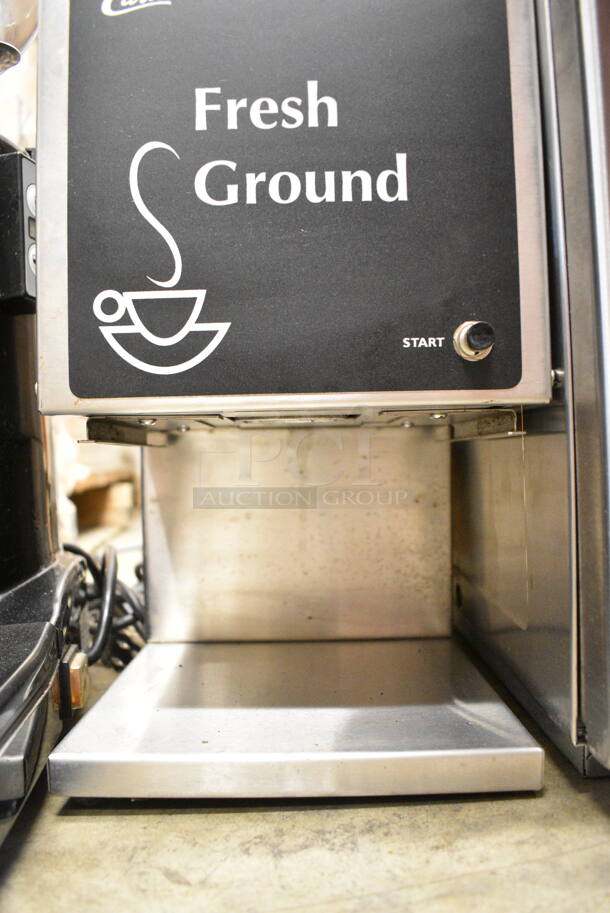 Curtis SLG-10 Metal Commercial Countertop Coffee Bean Grinder. 115 Volts, 1 Phase. Tested and Working! - Image 2 of 4
