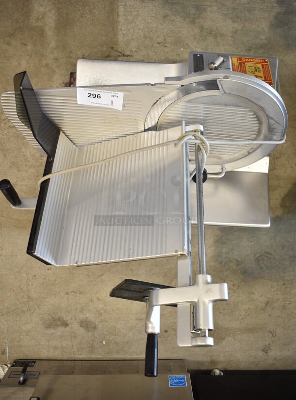 Bizerba SE12DUS Stainless Steel Commercial Countertop Meat Slicer. 120 Volts, 1 Phase. Tested and Working! - Image 2 of 8