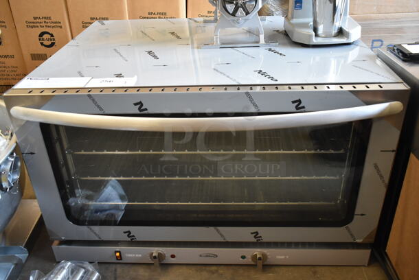 BRAND NEW SCRATCH AND DENT! 2024 KoolMore KM-CTCO-44 Stainless Steel Commercial Countertop Convection Oven.  - Image 2 of 6